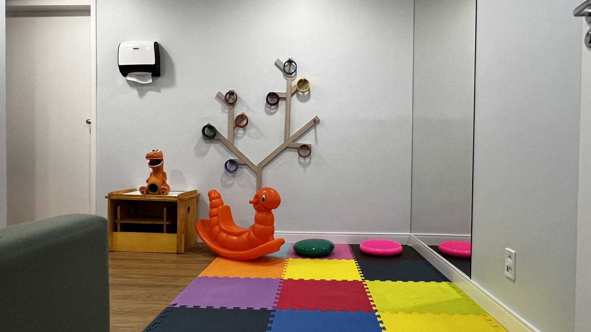 Ambiente terapêutico da clínica